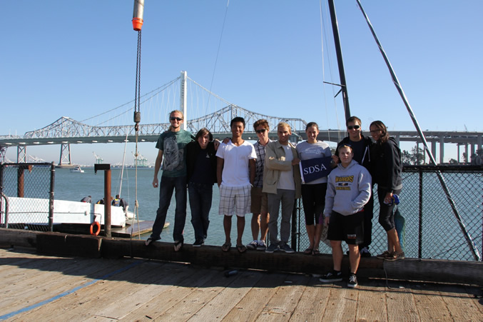 UCSD Sailboat racing team